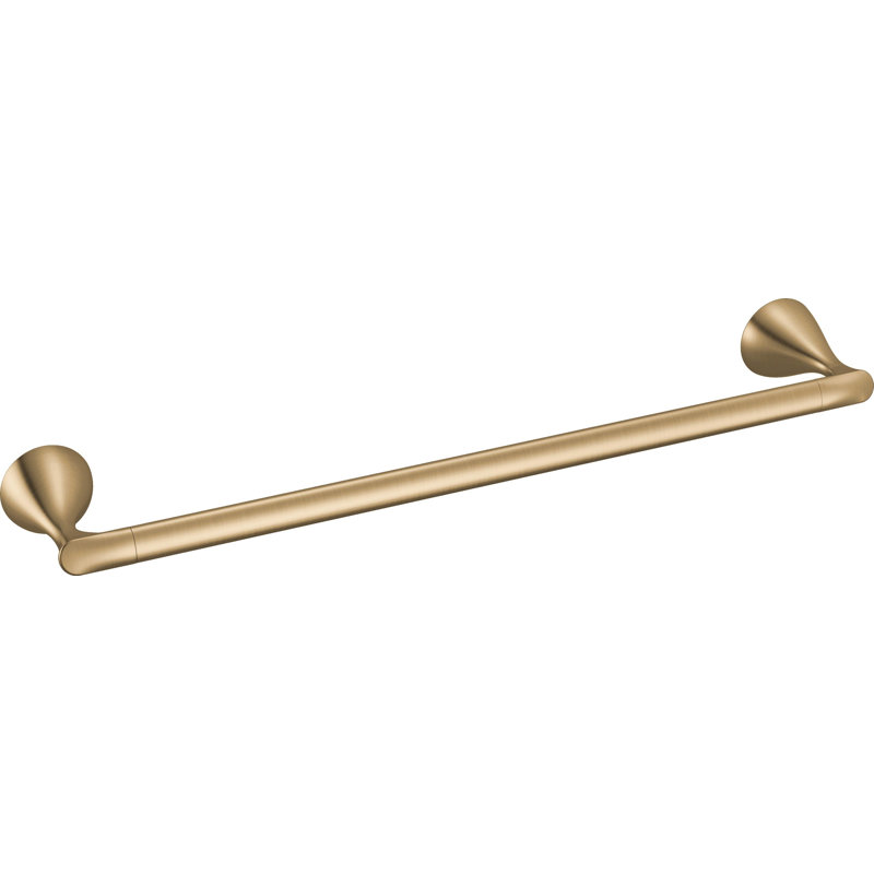 18" Towel Bar, 2" H x 20" L x 3.38" D, Champagne Bronze