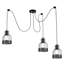 Desmonde 3 - Light Black Cluster Pendant
