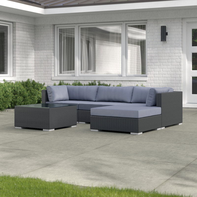 Sano 4 Seater Rattan Corner Sofa Set