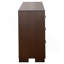 Commode 6 tiroirs Polk Cappuccino
