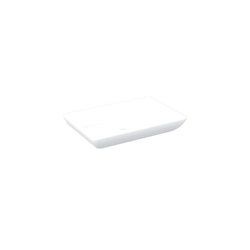 Belfry Bathroom Jamie 500mm L x 100mm W White Ceramic Rectangular Sink