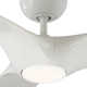 Morpheus III 60" 3 - Blade Outdoor/Indoor Smart Standard Ceiling Fan with Wall Control and LED Light Kit Included, Works With Alexa and iOS or Android App