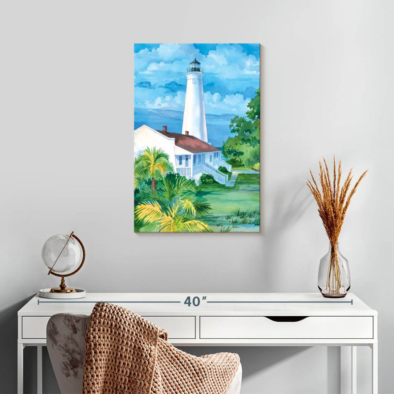 St. marks lighthouse Aletra, H 24 po x l 16 po