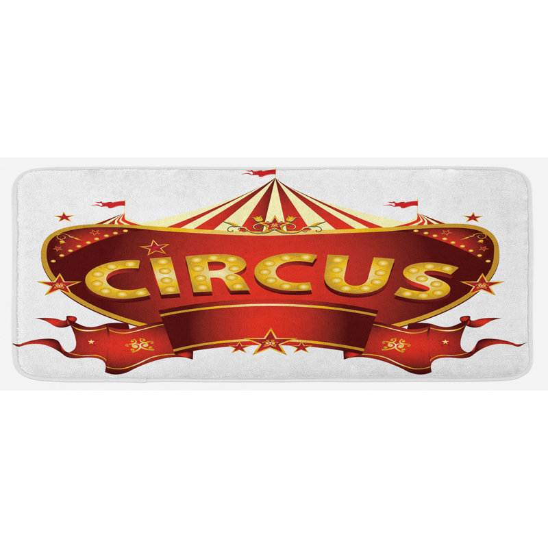 Tapis de cuisine cirque