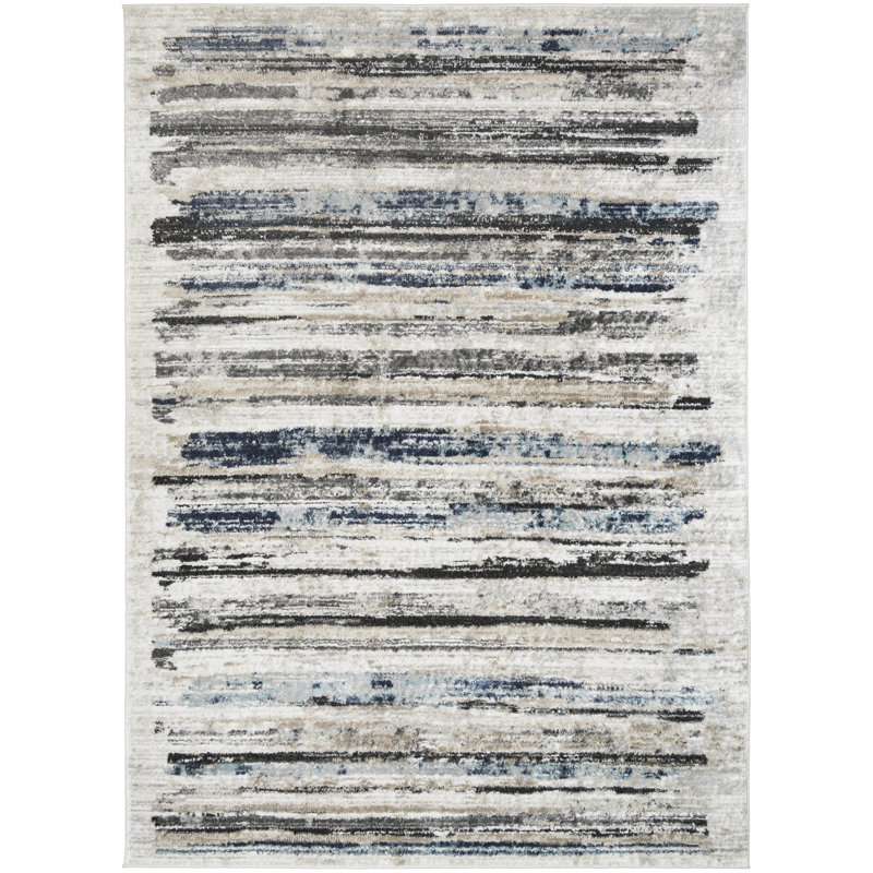 Nickelsen Geometric Rug, Rectangle 7'10" x 9'10"