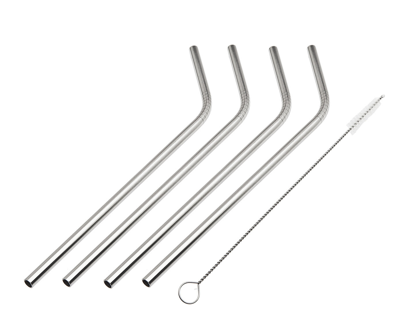 Godinger Silver Art Co Stainless Steel Straw Set | Wayfair