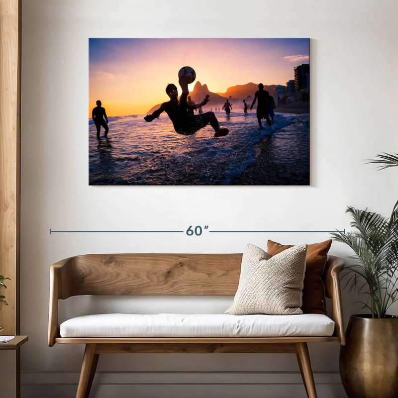 Sireci Beach Football Sport, 30" H x 45" W