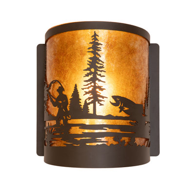 1 - Light Flush Mounted Sconce