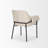 Gloriette 19.62'' H Upholstered Metal Armchair-61600911