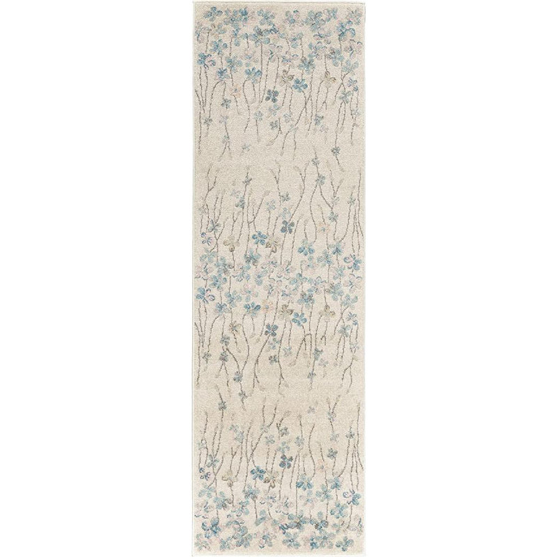 Zaizi Floral Area Rug, Runner 2'3" x 7'3"