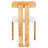 Keokuk Boucle Seat Dining Chair-1225770632