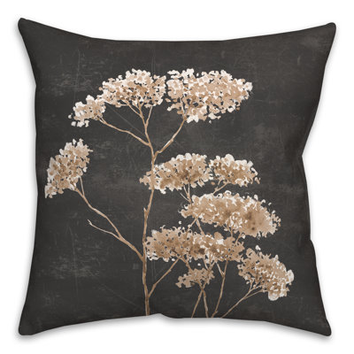 Coussin intérieur / extérieur brun