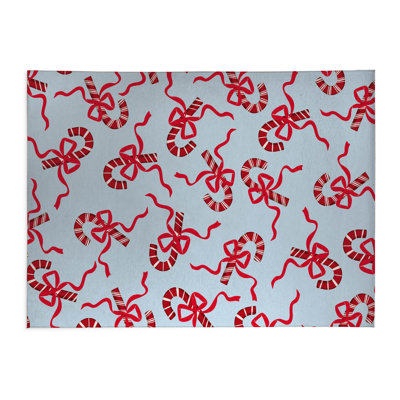 Tapis de cuisine Candycanes & Bows