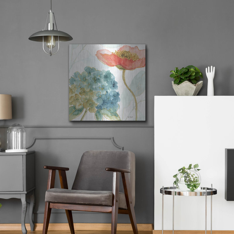 «Rainbow Seeds Flowers IV» par Lisa Audit, H 24 po x l 24 po