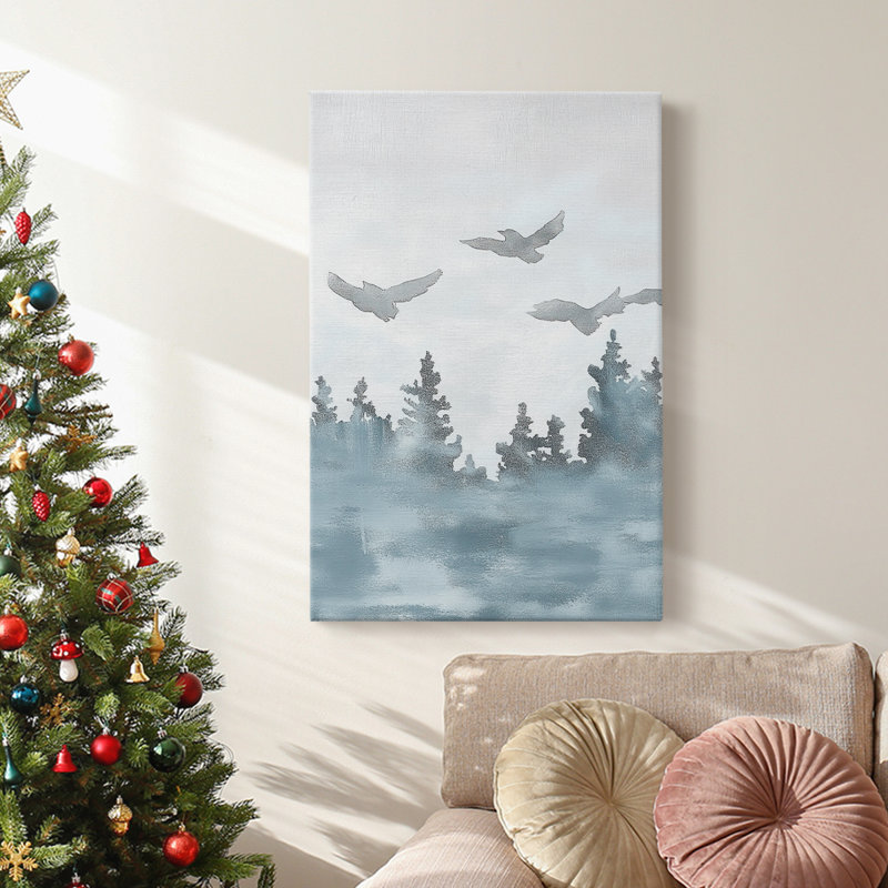 Art des Fêtes de Noël - Toile tendue avec châssis CCII, H 18 po x l 12 po