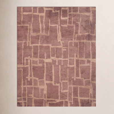 Merritt Hand-Tufted Geometric Wool Rug