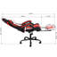Wade Logan Abelia Adjustable Ergonomic PC & Racing Game Chair with Footrest