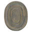 Hand Knotted Wool Area Rug in Blue