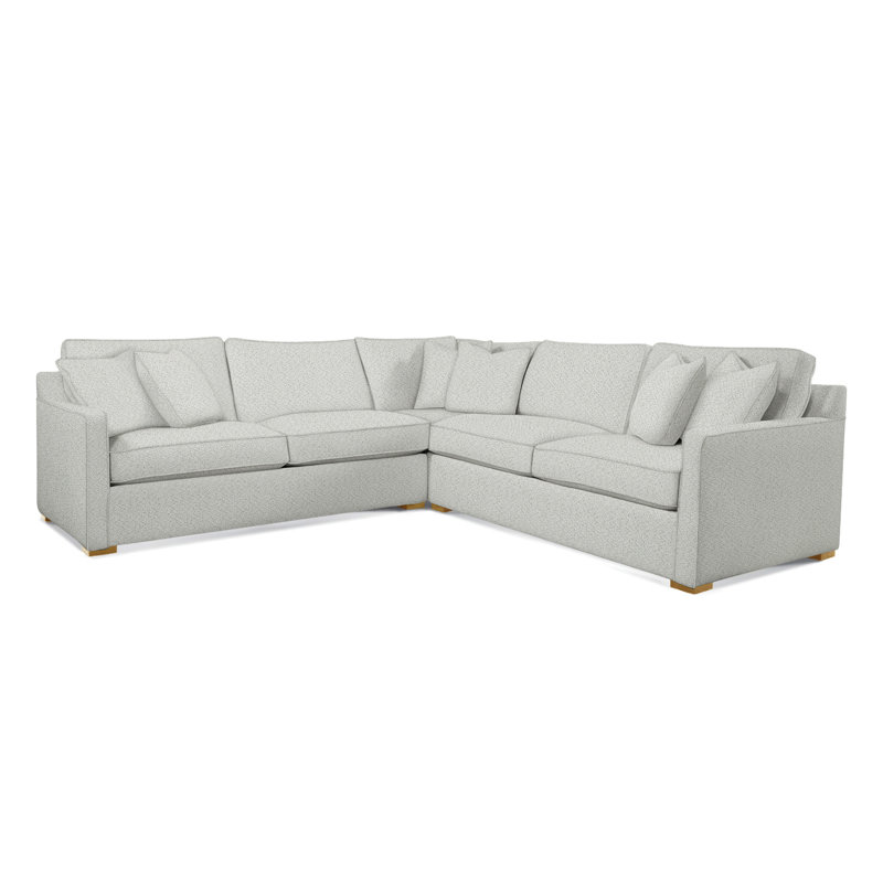 Brentwood Sectional, Honey, Brown Geometric, 0456-33