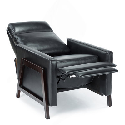 Push Back Recliner With Comfortable Upholstery And Smooth Reclining Mechanism, Perfect For Relaxation And Modern Living.