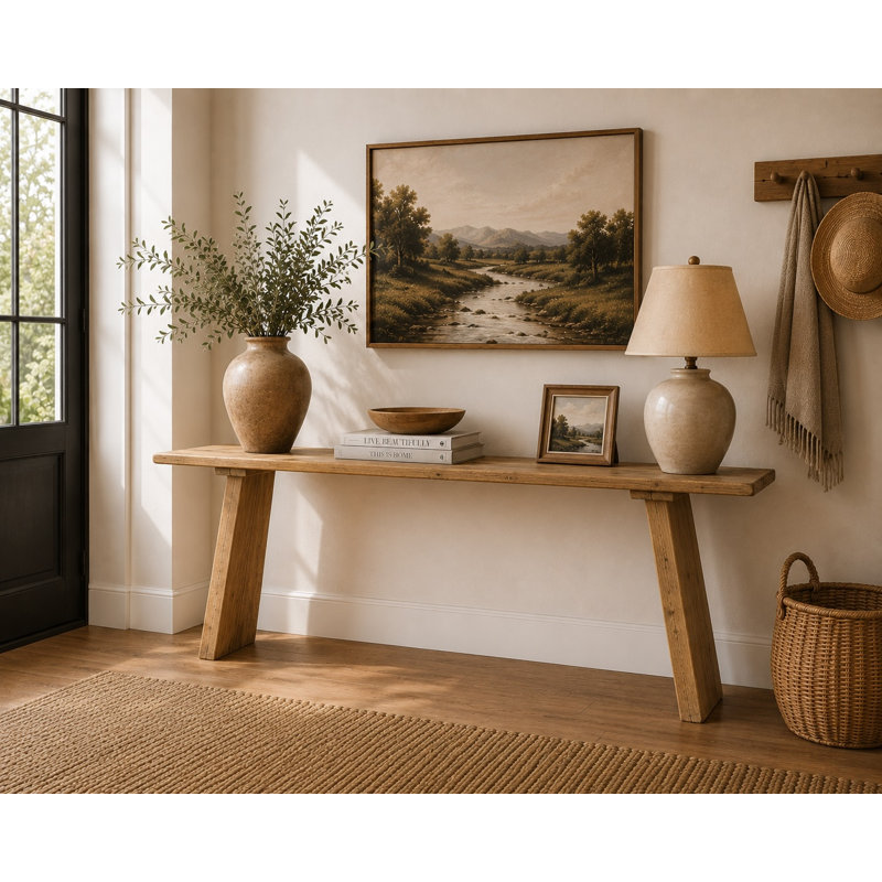 Darcie-Lea 78'' Solid Wood Console Table