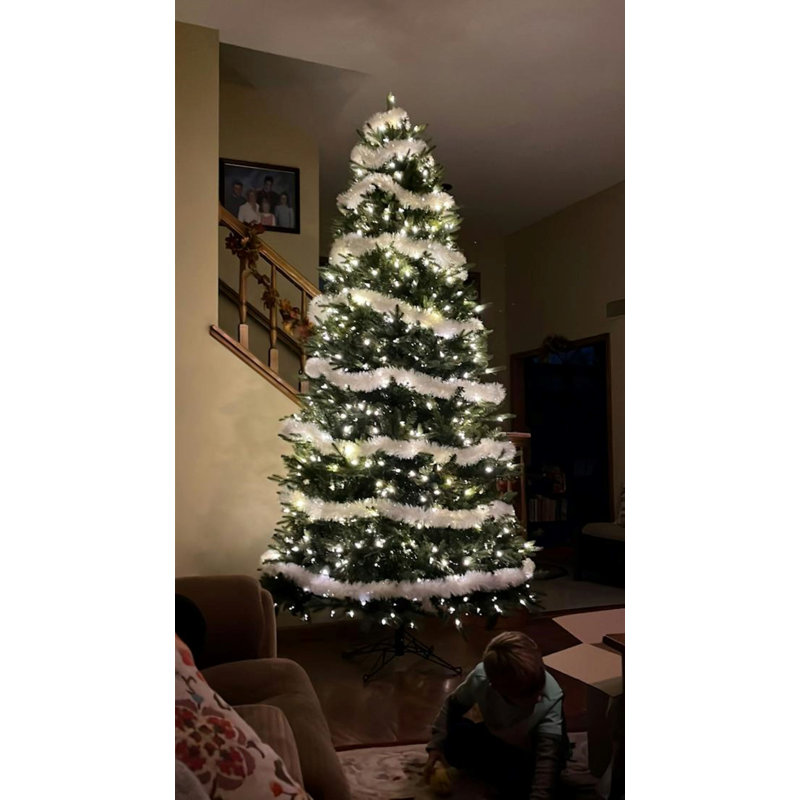 Guirlande 12 pi avec guirlande de Noël, Argent