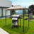 8 Ft W x 5 Ft D Steel Grill Gazebo-59733133