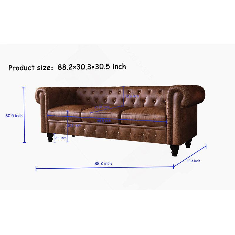 Ensemble de canapé moderne et confortable avec un design capitonné élégant pour le salon