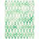 Amekia Hand Tufted Wool/Cotton Geometric Rug in Green/Ivory