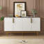 Buffet avec 4 portes cannelées et armoire de rangement-1346849391