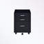 Office Storage Cabinets with wheels and three drawers-1605265482