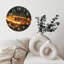 Horloge murale en bois 10 po, mouvement silencieux, à piles (piles AA non incluses), décor artistique, parfait pour les décorations