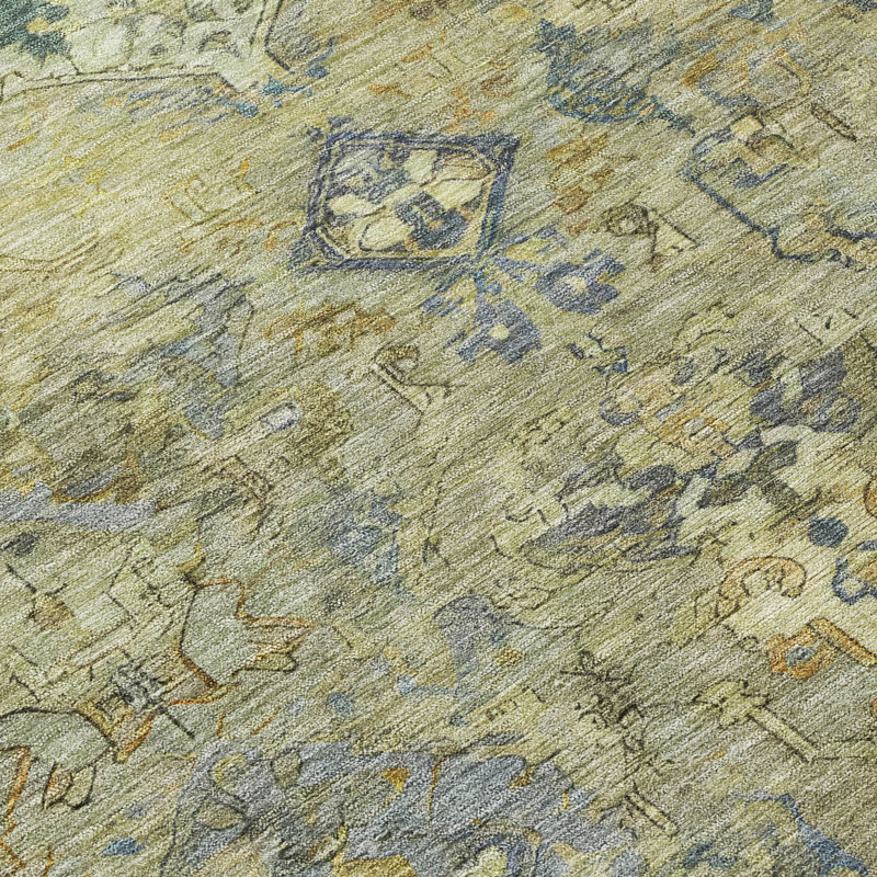 Machine Washable Indoor/Outdoor Mattis ACN2320 Global Rug, Rectangle 8' x 10'