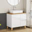 Meuble-lavabo autoportant avec lavabo