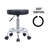 Adjustable Height Ergonomic Active Stool with Footring and Wheels-1289794400