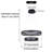 Cyma 2 - Light Dimmable LED Tiered Chandelier