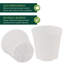 Cache-pot standard 4 po - blanc - paquet de 4-1841222300-1841222298