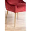 Fauteuil rembourré en velours Cullars-1961676197