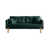 Velours vert est en rupture de stock