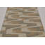 Scandinavian Wool Area Rug in Beige/Brown, Gray/Silver, White/Cream