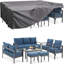 Aluminum Patio Furniture Set With Waterproof Cover