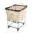 Canvas Rolling Laundry Basket with Handles-132062711-132062710