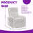 Effortless Mobility Power Lift Recliner with Gentle Lift Tech & Magazine Pocket - Modern Living Room Essential-1342093679
