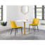 Gerson 127cm H Velvet Upholstered Side Chair in Blue-343620278