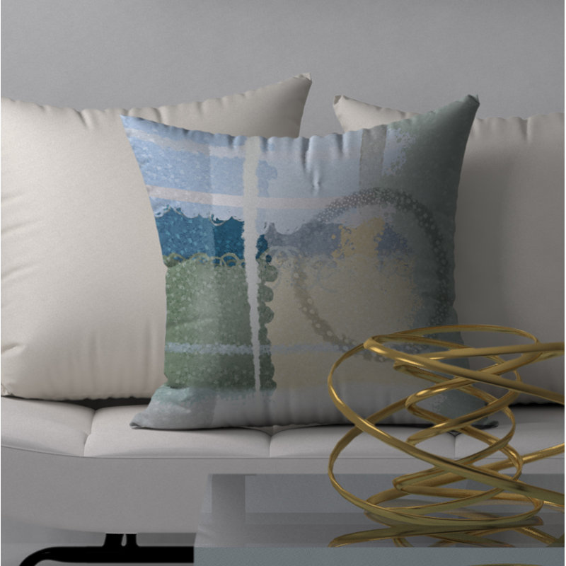  Housse et insert de coussin décoratif rafraîchissant, 18" x 18"
