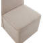 Chaise de salle à manger avec roulettes