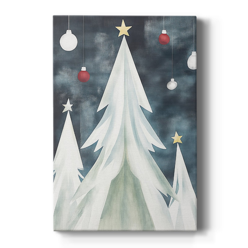 Art des Fêtes de Noël - Toile tendue avec châssis DCCCLXV III, H 27 po x l 18 po