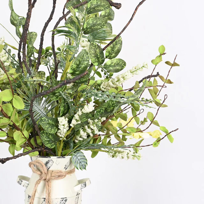 Fumée artificielle d'eucalyptus de verdure de campagne artificielle pour remplisseur de vases