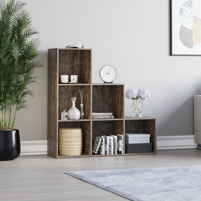Leighanne 96.5cm H x 96.5cm W Bookcase