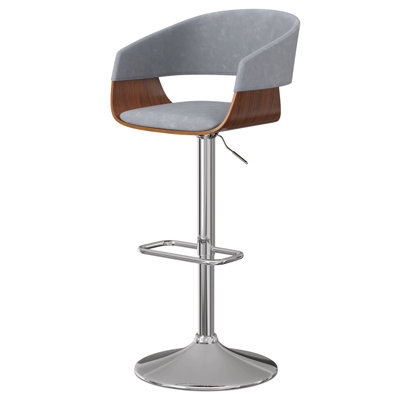 Tabouret de bar pivotant réglable